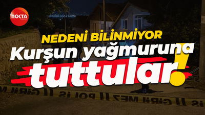 Nedeni henüz bilinmiyor... Otomobil kurşun yağmuruna tutuldu!