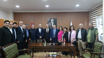 Abdurrahman Aslantaş'tan Sedat Tatar'a ziyaret