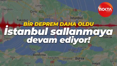 İstanbul'da deprem meydana geldi!