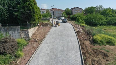 Başiskele'de üst yapı çalışmaları hızla devam ediyor