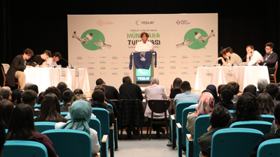 Yeşilay Liseler Arası Münazara Turnuvası'nın bölge finali gerçekleştirildi