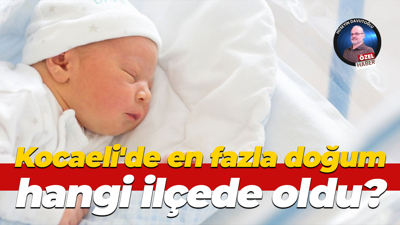 Kocaeli'de en fazla doğum hangi ilçede oldu?