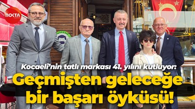 Kocaeli’nin tatlı markası 41. yılını kutluyor: Geçmişten geleceğe bir başarı öyküsü!