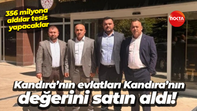 Kandıra’nın evlatları Kandıra’nın değerini satın aldı! 356 milyona aldılar tesis yapacaklar