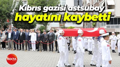Kıbrıs gazisi astsubay hayatını kaybetti