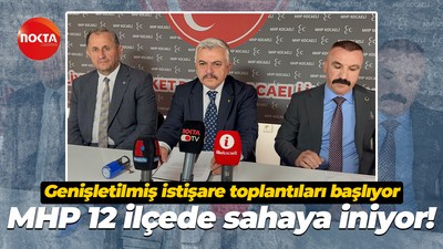 Genişletilmiş istişare toplantıları başlıyor… MHP 12 ilçede sahaya iniyor!
