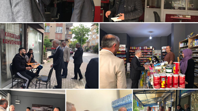 Saadet Partisi Gebze'de! Esnaf ziyaretleri tam gaz devam ediyor