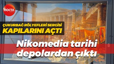 Çukurbağ Rölyefleri Sergisi kapılarını açtı Nikomedia tarihi depolardan çıktı
