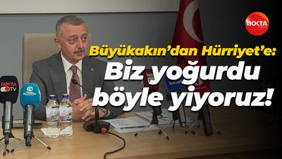 Tahir Büyükakın’dan Fatma Kaplan Hürriyet’e: Biz yoğurdu böyle yiyoruz!
