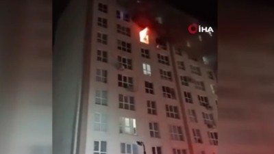 İstanbul'da korku dolu anlar: 8. kattan aşağı atladı!