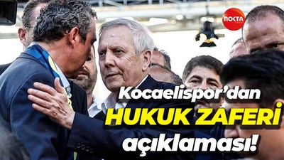 Kocaelispor’dan HUKUK ZAFERİ açıklaması!