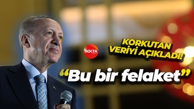 Erdoğan korkutan veriyi açıkladı: Bu bir felaket