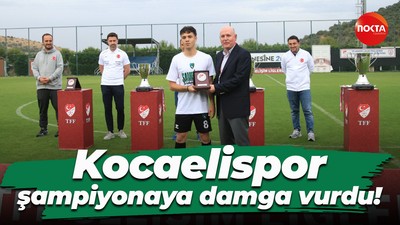 Kocaelispor, şampiyonaya damga vurdu!