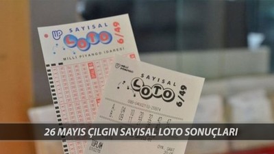 Sayısal Loto Kazandıran Numaralar 26 Mayıs 2025: Çılgın Sayısal Loto (MPİ) Sonuçları
