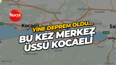 Yine deprem oldu… Bu kez merkez üssü Kocaeli