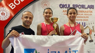 İzmitli cimnastikçiler göğsümüzü kabarttı!