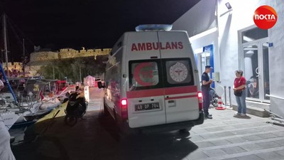Ayağına ağırlık bağlayıp denize atladı