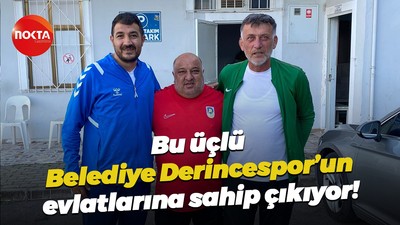 Bu üçlü Belediye Derincespor’un evlatlarına sahip çıkıyor!