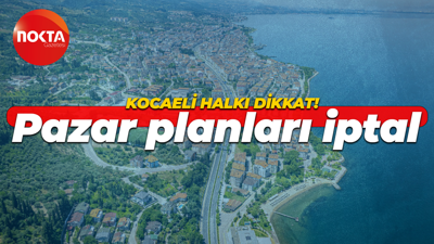 Meteoroloji Kocaeli'nin hava durumu verilerini duyurdu: Pazar planları iptal!