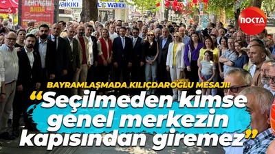 Bayramlaşmada Kemal Kılıçdaroğlu mesajı! “Seçilmeden kimse genel merkezin kapısından giremez”