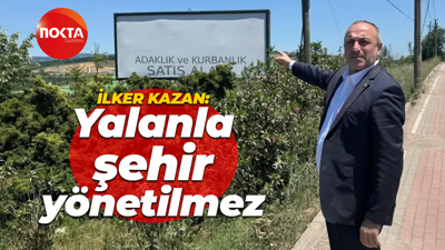 MHP İzmit İlçe Başkanı İlker Kazan: Yalanla şehir yönetilmez