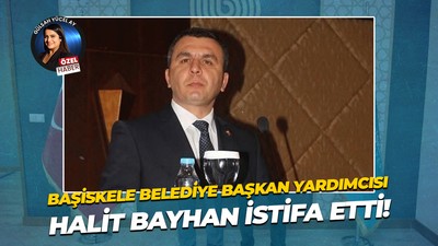 Başiskele Belediye Başkan Yardımcısı Halit Bayhan istifa etti!