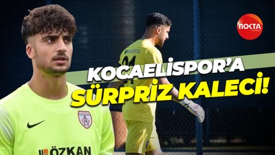 Kocaelispor’a sürpriz kaleci!