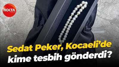 Sedat Peker, Kocaeli’de kime tesbih gönderdi?