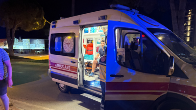 Antalya'da motosiklet kazası!