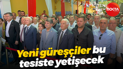 Yeni güreşçiler bu tesiste yetişecek