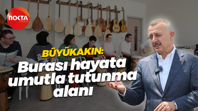 Tahir Büyükakın: Burası hayata umutla tutunma alanı