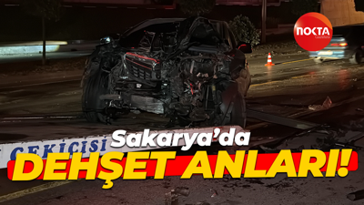 Sakarya'da trafik kazası: Ortalık savaş alanına döndü!