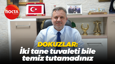 Halil Güngör Dokuzlar: İki tane tuvaleti bile temiz tutamadınız