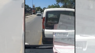 Hasta taşıyan ambulansa yol vermeyince gözaltına alındı