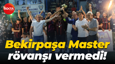 Bekirpaşa Master rövanşı vermedi!