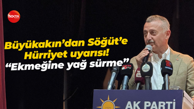 Tahir Büyükakın’dan Şener Söğüt’e Hürriyet uyarısı! “Ekmeğine yağ sürme”