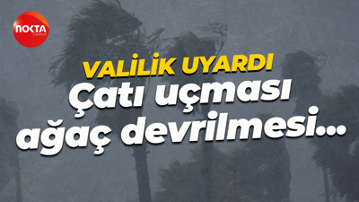 Kocaeli Valiliği uyardı: Kuvvetli rüzgara dikkat!