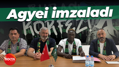 Kocaelispor'da Agyei imzaladı