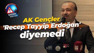 AK Gençler 'Recep Tayyip Erdoğan' diyemedi