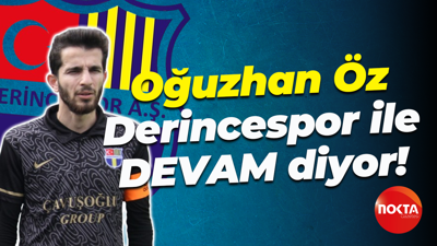 Oğuzhan Öz, Derincespor ile DEVAM diyor!