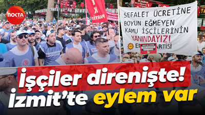 İşçiler direnişte! İzmit'te eylem var