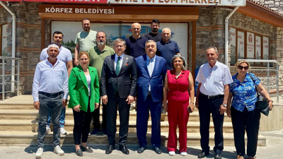 Harun özgür Yıldızlı'dan Ahmet Önal'a ziyaret