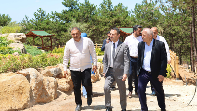 Zinnur Büyükgöz, İlhami Aktaş’ı ağırladı