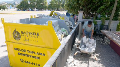 Başiskele'de moloz atıkları için yeni dönem başladı!