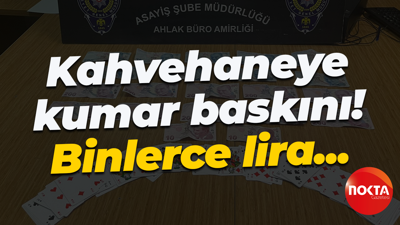 Kahvehaneye kumar baskını! Binlerce lira...