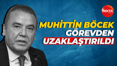 Muhittin Böcek görevden uzaklaştırıldı