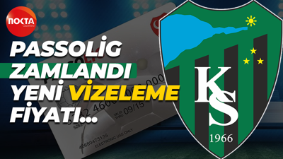 Passolig zamlandı… Yeni vizeleme fiyatı…