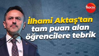 İlhami Aktaş'tan tam puan alan öğrencilere tebrik