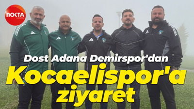 Dost Adana Demirspor'dan Kocaelispor'a ziyaret