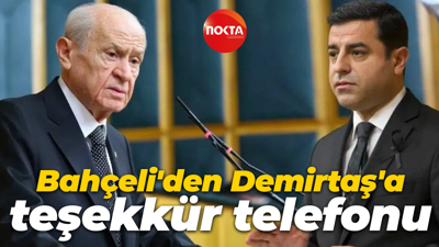 Devlet Bahçeli'den Selahattin Demirtaş'a teşekkür telefonu